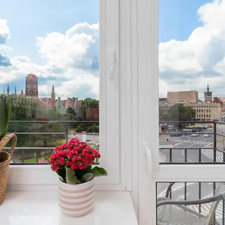 Apartment Podwale Staromiejskie Gdansk With Balcony By Noclegi Renters Exterior photo
